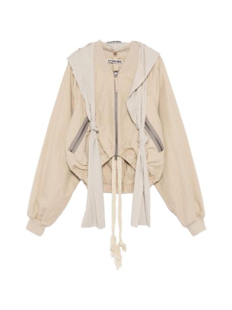 HYEIN SEO knotted-detail bomber jacket