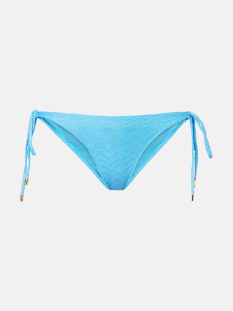 MELISSA ODABASH Maine chevron bikini bottoms