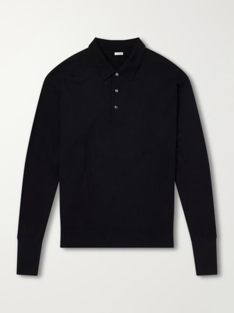 A.PRESSE Wool Polo Shirt