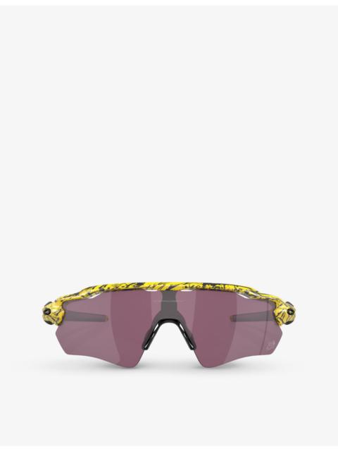 OAKLEY OO9208 Radar EV Path shield-frame acetate sunglasses