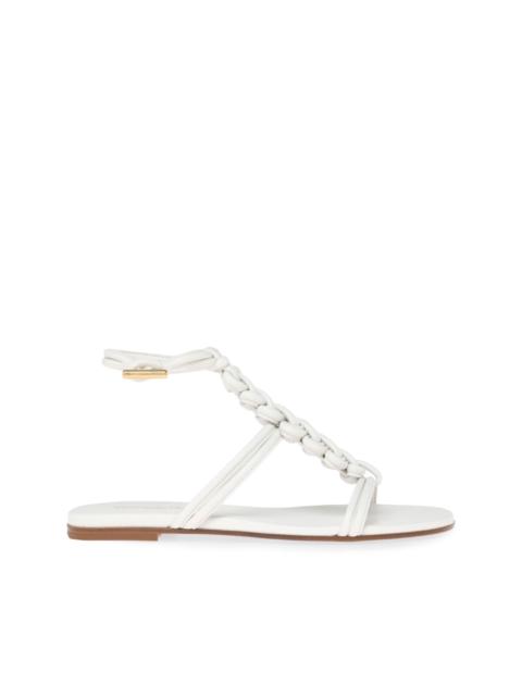 Gianvito Rossi leather Capua sandals