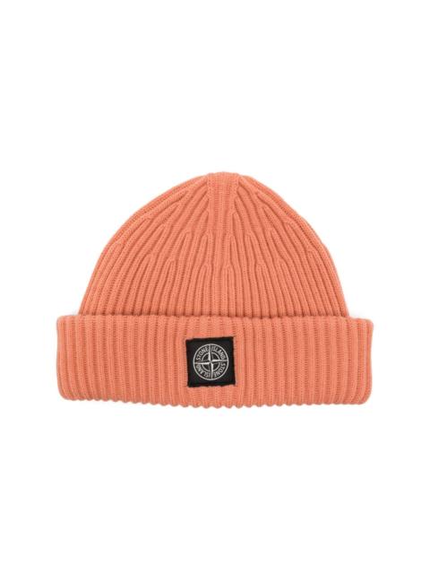 Stone Island Compass-patch beanie