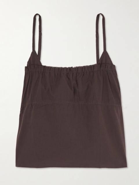 DEIJI STUDIOS Tri Frayed Organic Cotton Camisole