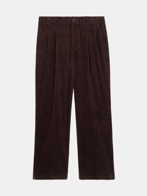 The Kooples BROWN CORDUROY TROUSERS