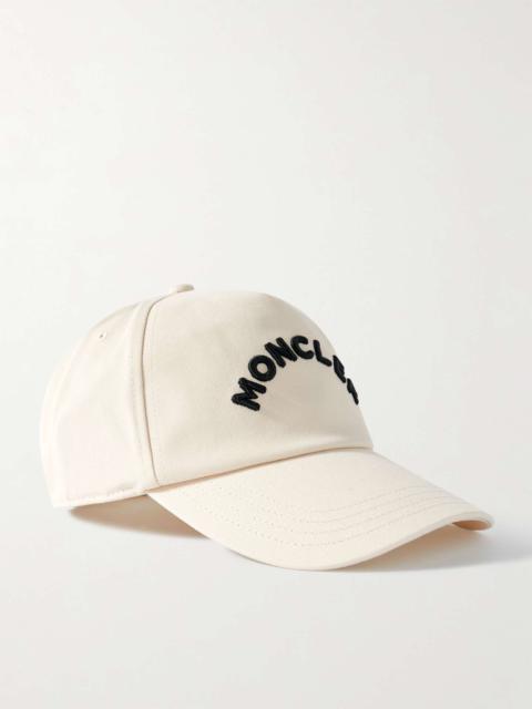 Moncler Logo-Embellished Cotton-Gabardine Baseball Cap