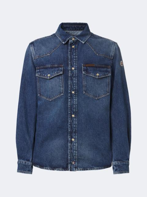 Moncler Denim Western shirt
