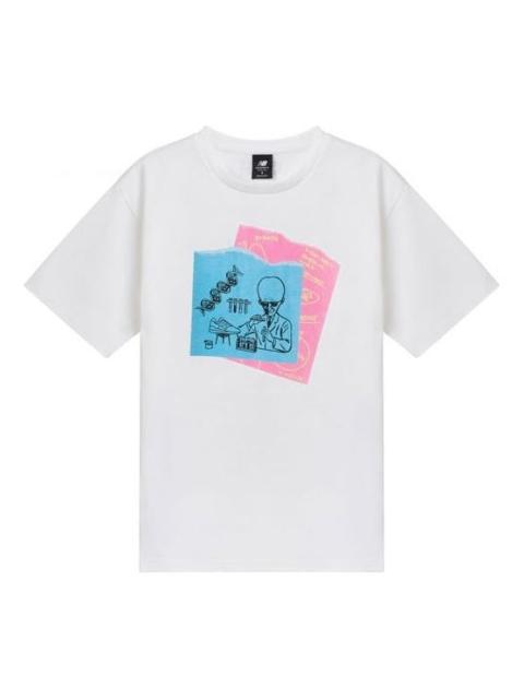 New Balance New Balance Athletics Evans Science Tee 'White' MT11523-WT