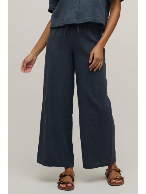 Barefoot Dreams Cotton Gauze Wide Leg Pant