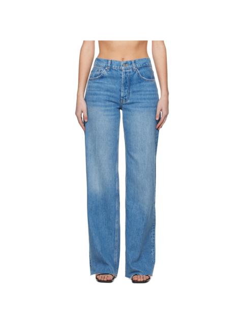 ANINE BING Blue Briley Jeans