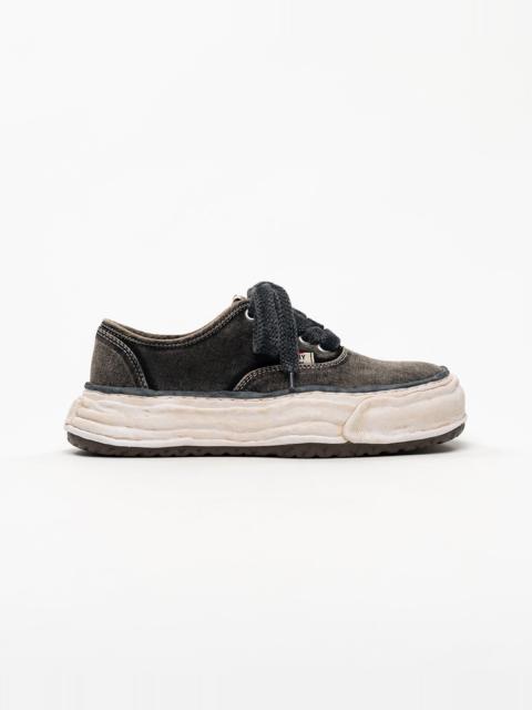 Maison MIHARAYASUHIRO "BAKER 26" OG Sole Bleached Canvas Low-top Sneakers