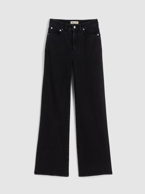 Madewell The Curvy Wide-Leg Jean in Super Stretch Denim