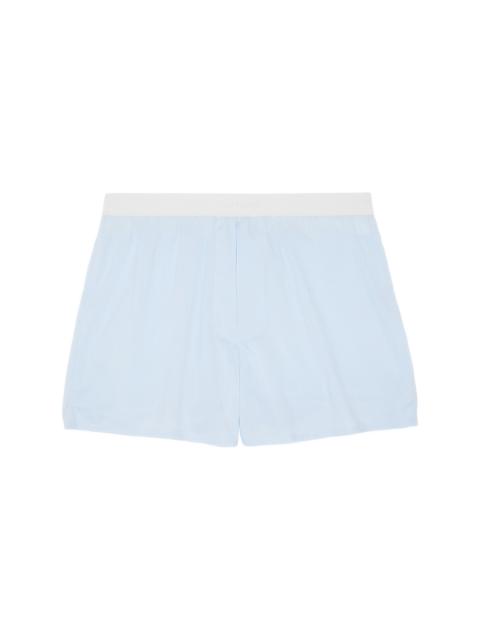 TOM FORD Blue Poplin Boxers