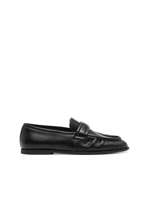 PINKO logo-plaque loafers