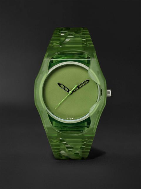 MAD Paris + D1 Milano Virdis Limited Edition 40mm TPU and Nylon Watch, Ref. No. MDRJ05
