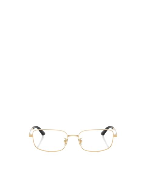 VERSACE rectangle-frame glasses