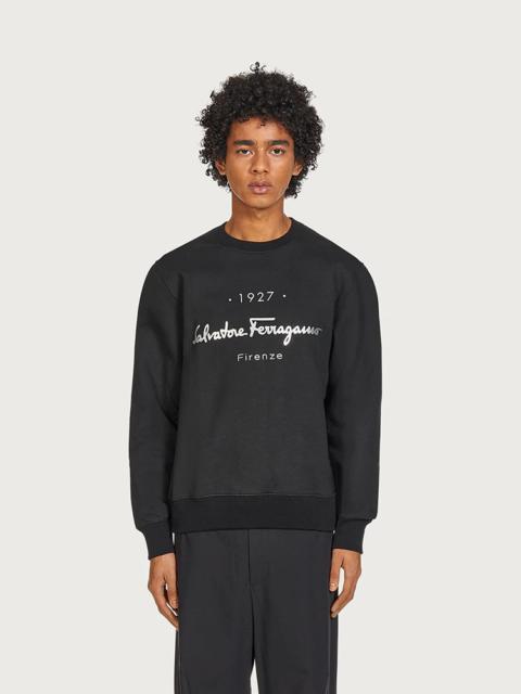 FERRAGAMO 1927 SIGNATURE SWEATSHIRT