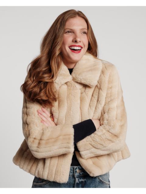 FRANCES VALENTINE Babe Faux Fur Jacket