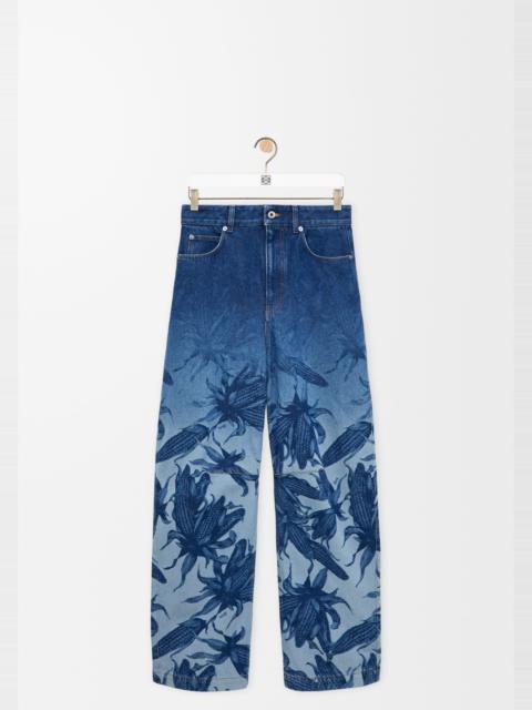 Loewe Barrel jeans in denim