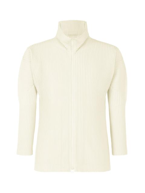 ISSEY MIYAKE COLOR PLEATS ZIPUP JACKET