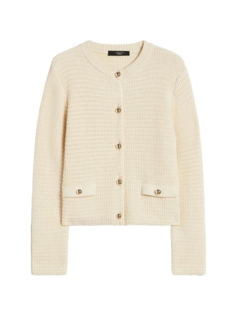 Max Mara button pocket cardigan