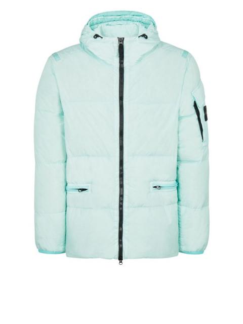 40223 GARMENT DYED CRINKLE REPS R-NY DOWN AQUA