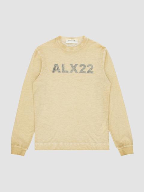 1017 ALYX 9SM GRAPHIC L/S T-SHIRT