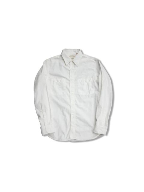 FULLCOUNT 4810-22 Selvedge Chambray Shirt White