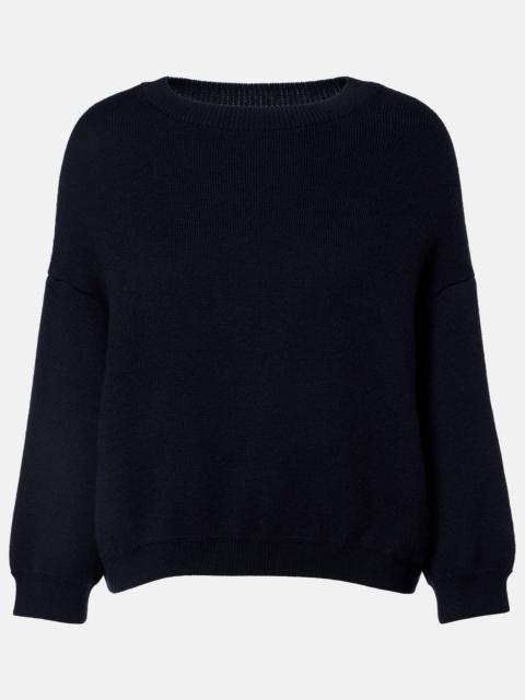 KHAITE Sabina cashmere and mohair sweater