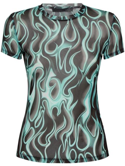 PHILIPP PLEIN Flame T-shirt