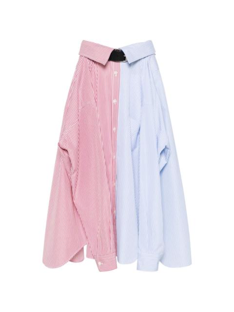 Moschino striped skirt