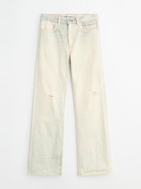 Our Legacy Wata Cut Digital Coffe Print Denim