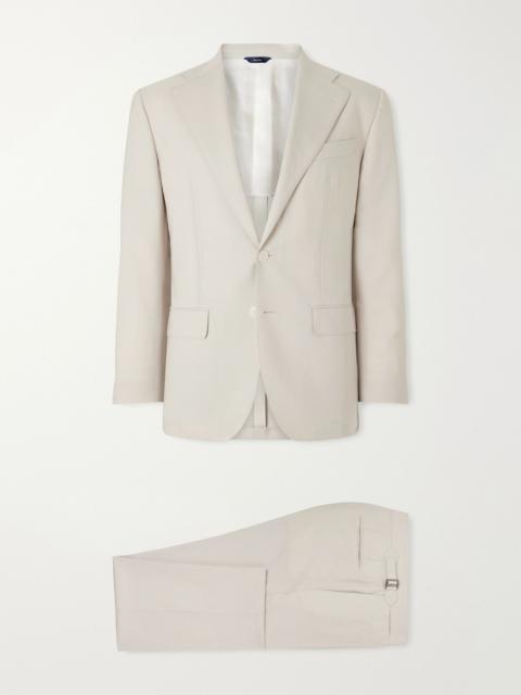 THOM SWEENEY Wool Suit Beige