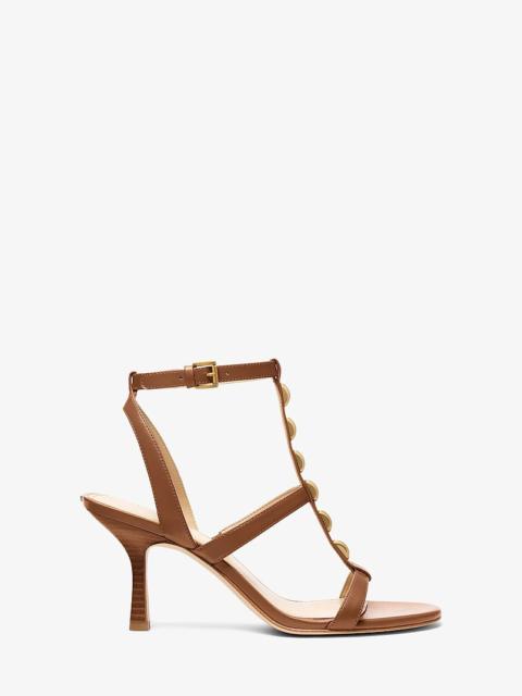 MICHAEL KORS Nara Studded Leather Sandal