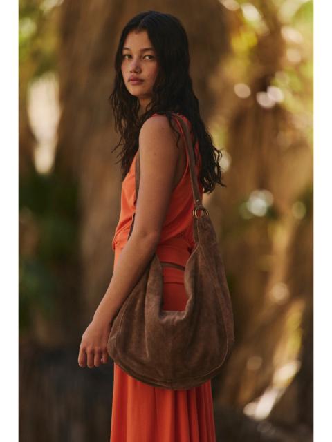 FREE PEOPLE Roma Suede Tote Bag