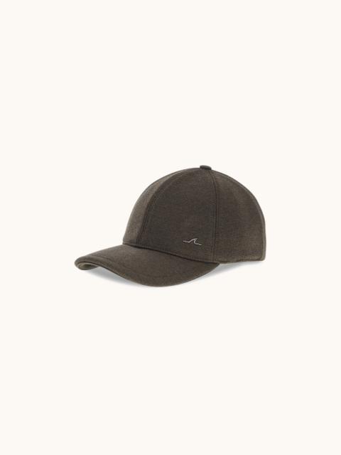 Paul & Shark WOOL BASEBALL CAP WITH METAL SHARK FIN