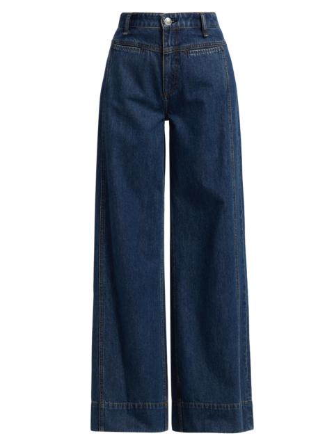 rag & bone Women's Selah Tailored Wide-Leg Jeans - Kenme