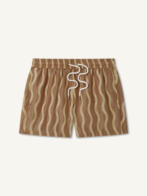 FRESCOBOL CARIOCA LA MARZOCCO RIO SPORT LINEN-BLEND CABANA SWIM