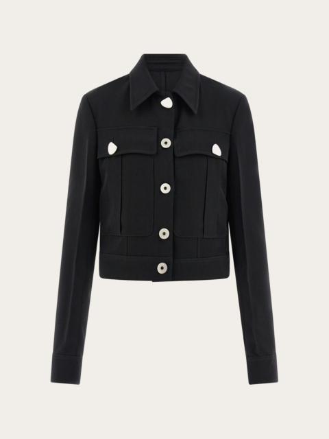 FERRAGAMO Trucker style jacket