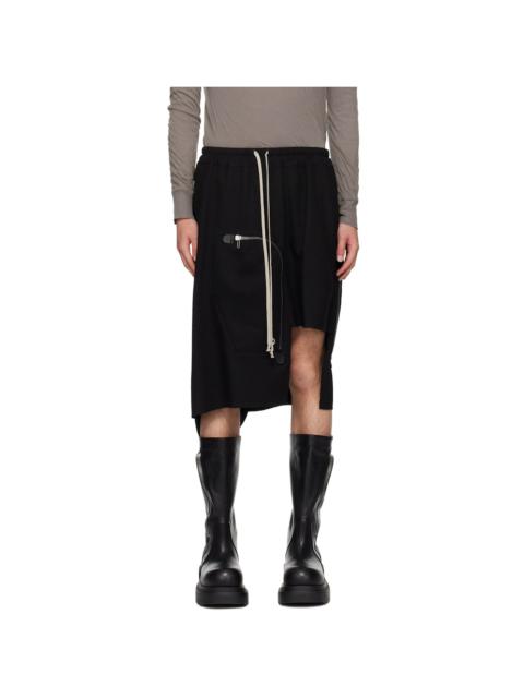 Rick Owens Black Porterville Dracca Skirt