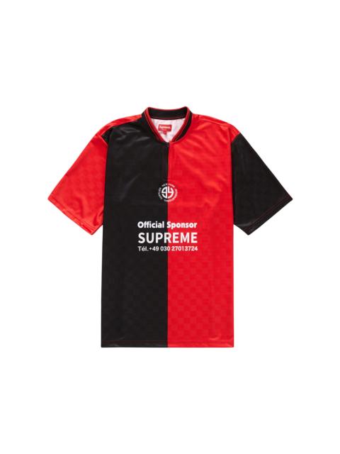 Supreme Supreme Split Soccer Jersey Black