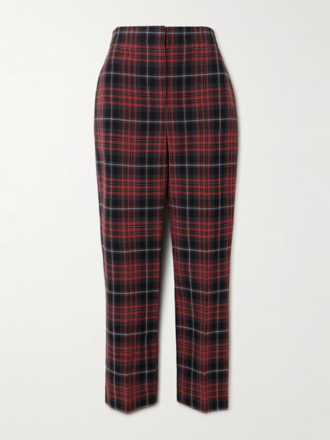 Burberry Checked Woven Skinnys Pants