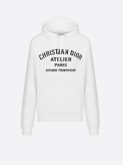 Dior Oversized 'Christian Dior Atelier' Hooded Sweatshirt