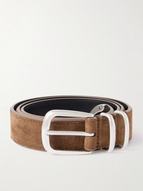 OFFICINE CREATIVE 3cm Suede Belt