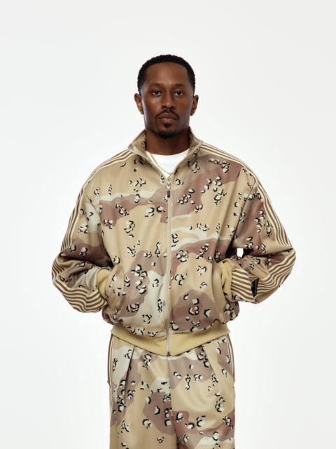 Kapital SMOOTH JERSEY CHOCO-CHIP CAMO TRACK JKT
