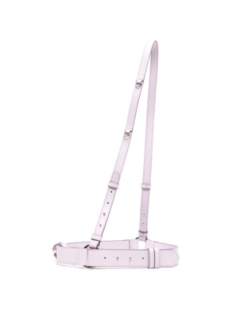 Stella McCartney faux-leather harness belt