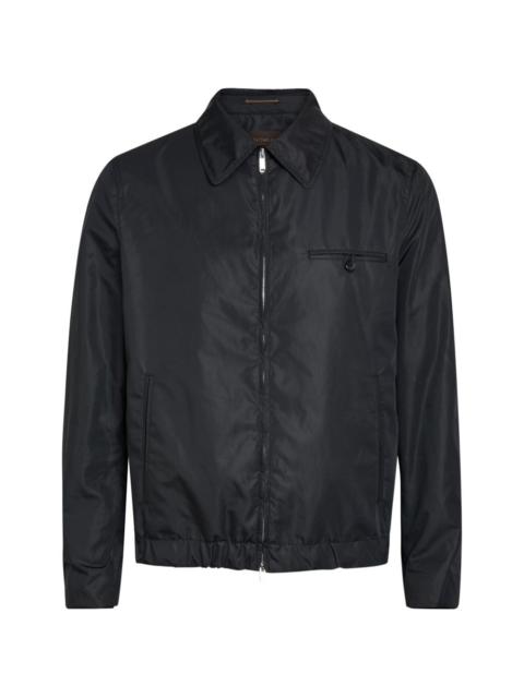 SLOWEAR zip-fastening bomber jacket