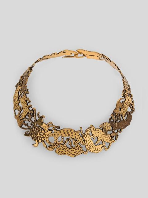 Etro CHOKER NECKLACE WITH ANIMALS