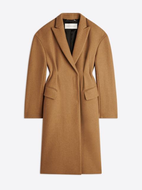 Dries Van Noten WAISTED WOOL COAT