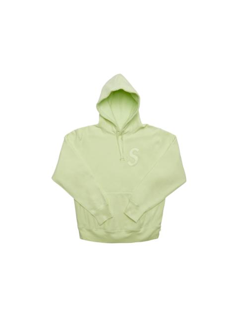 Supreme Supreme Tonal S Logo Hoodie Pale Lime