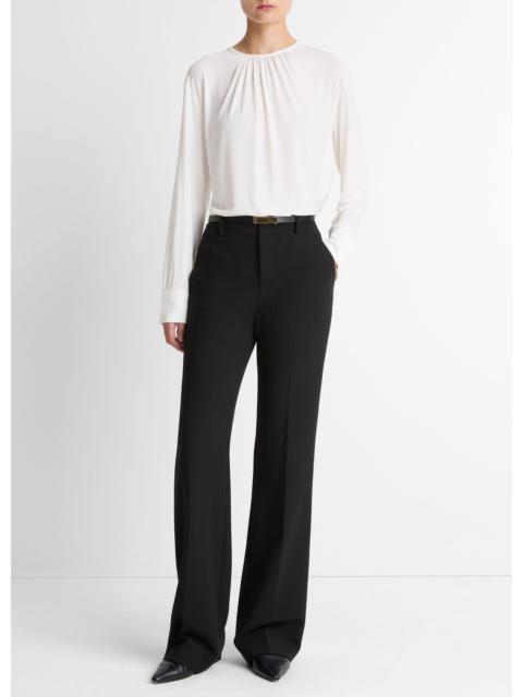 Vince Mid-Rise Tailored Flare Pant